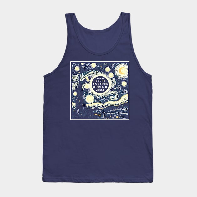 Total Solar Eclipse - April 8, 2024 Tank Top by Trendsdk